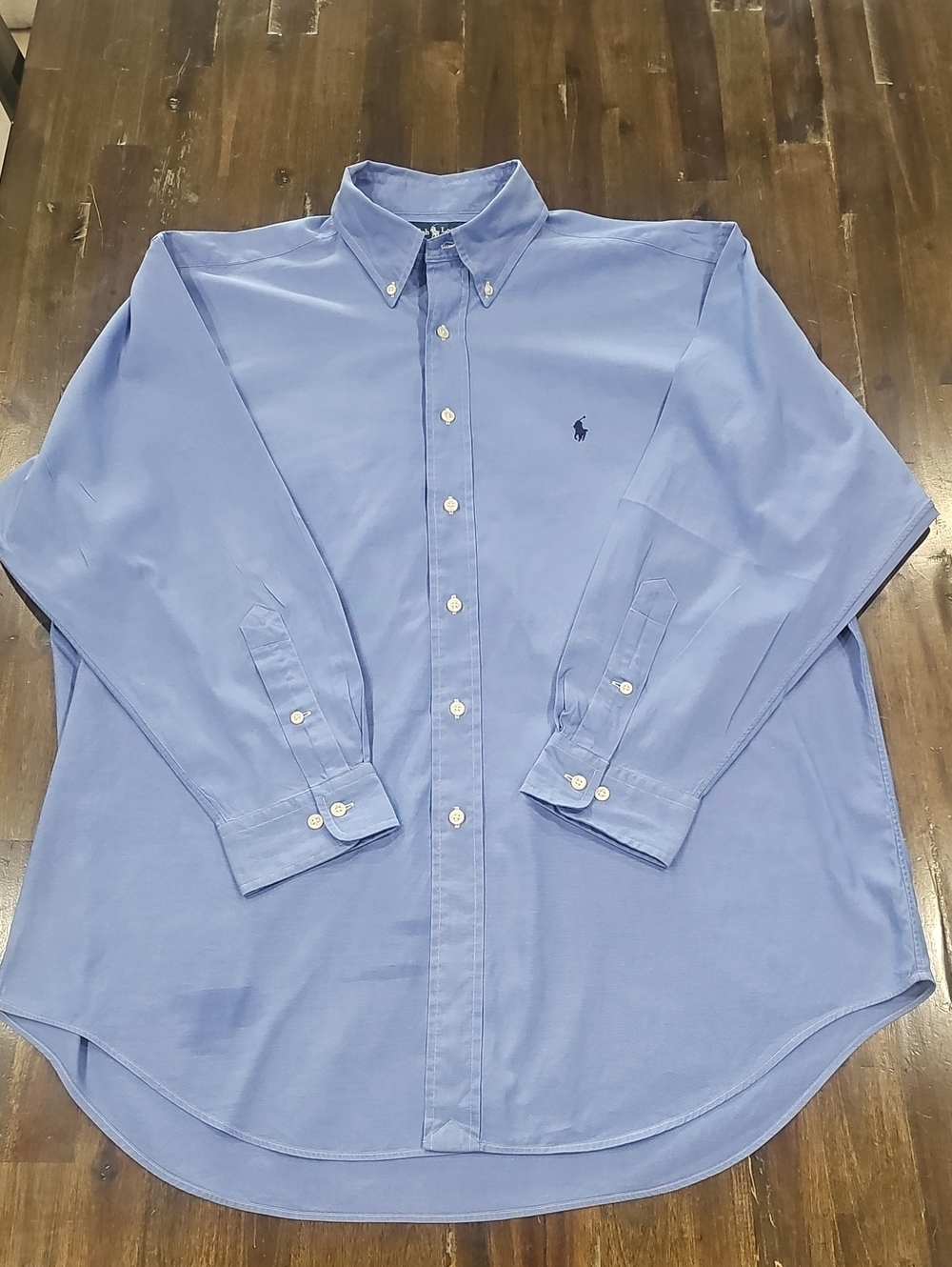 Ralph Lauren Polo Yarmouth Light Blue Button-Down Dress Shirt